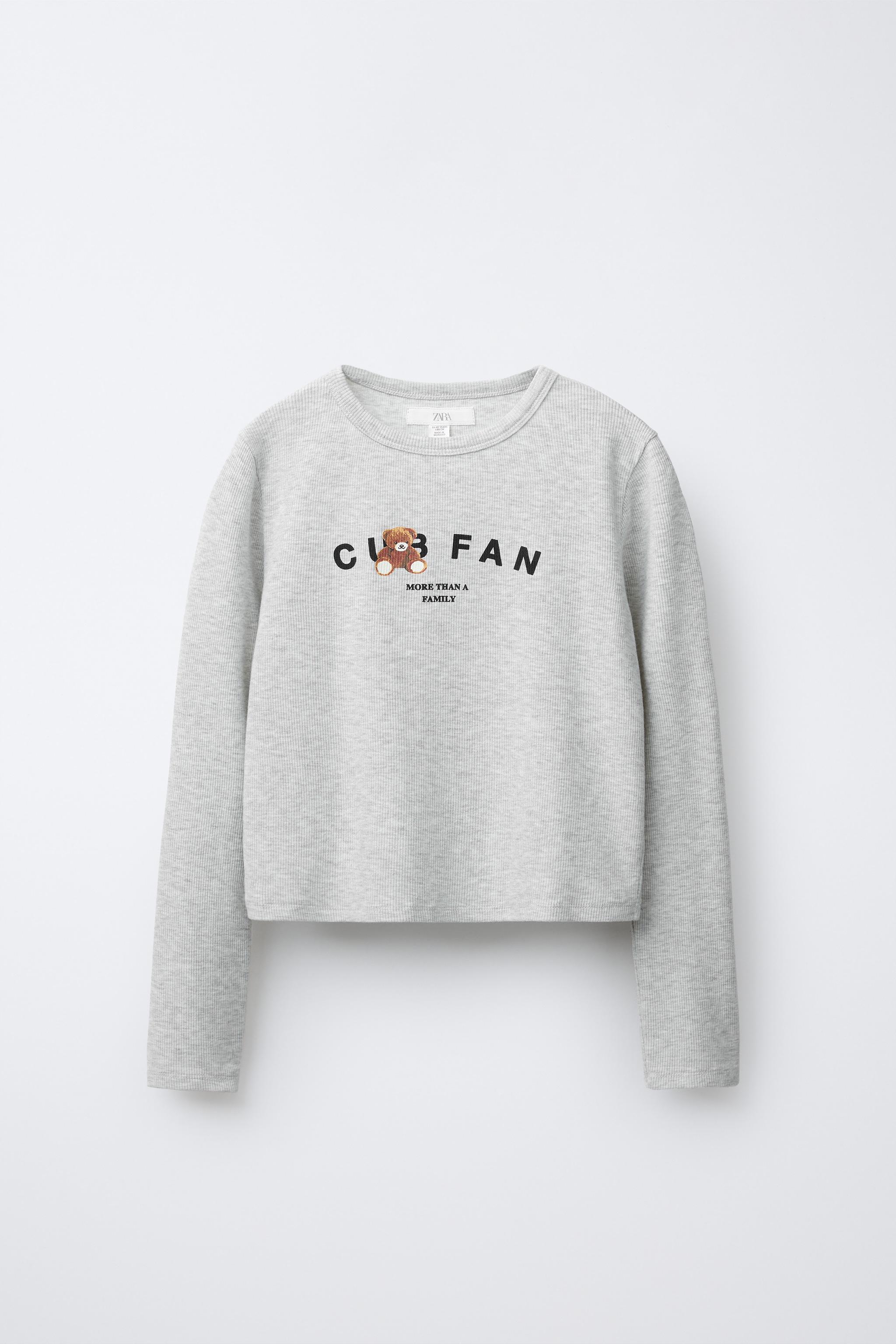 PRINTED RIBBED T-SHIRT